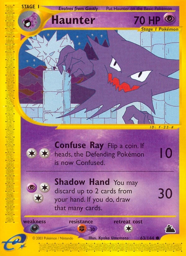 Image for Haunter (063/144) (Skyridge) (SK) - Pokemon