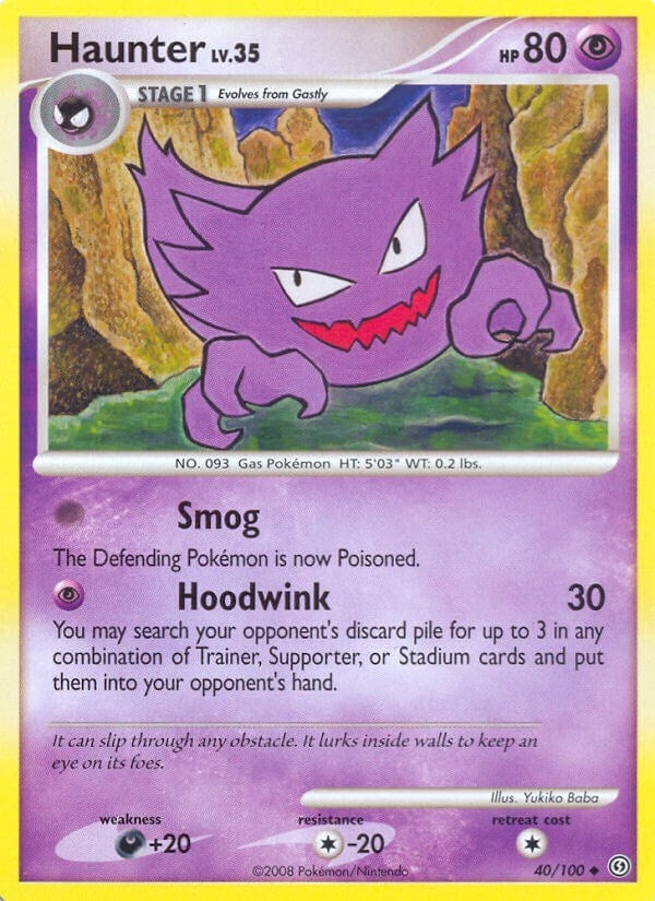 Image for Haunter (40/100) (Stormfront) (SF) - Pokemon