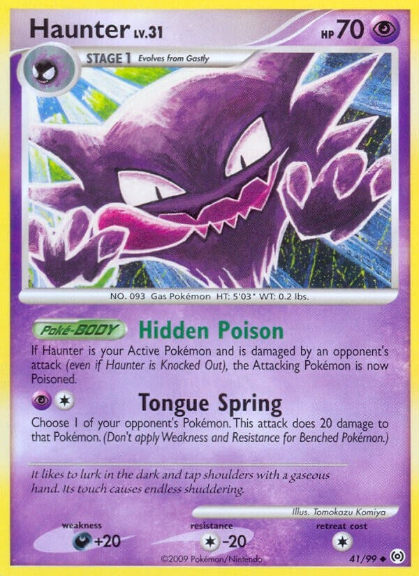 Image for Haunter (41) (41/99) (Arceus) (AR) - Pokemon