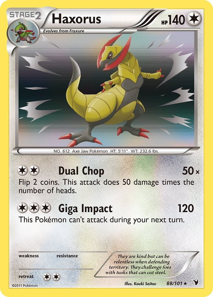 Image for Haxorus (88/101) (Noble Victories) (NVI) - Pokemon