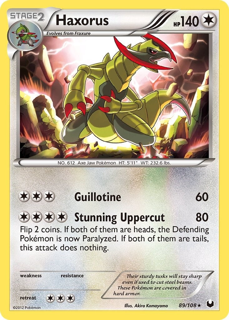 Image for Haxorus (89/108) (Dark Explorers) (DEX) - Pokemon