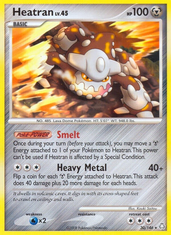 Image for Heatran (30) (30/146) (Legends Awakened) (LA) - Pokemon