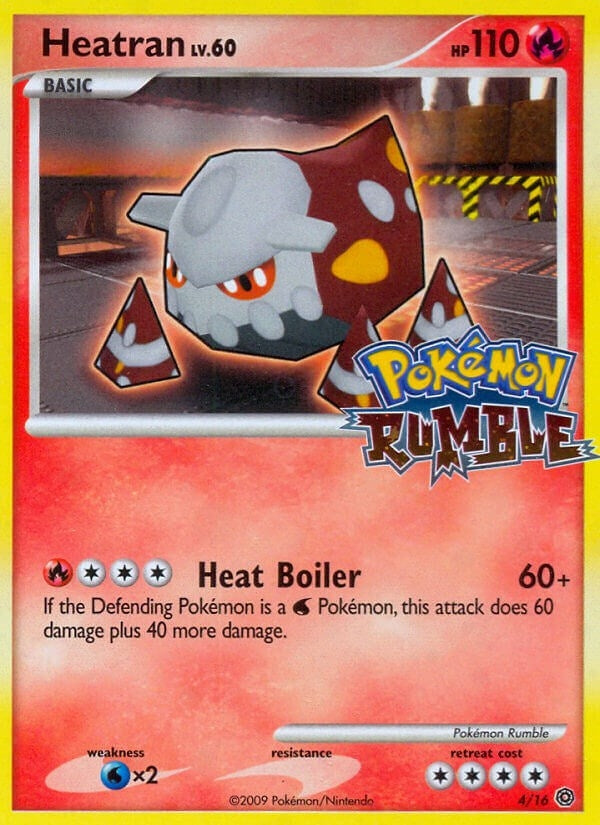 Image for Heatran (4) (Rumble) (RUM) - Pokemon