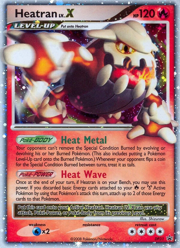 Image for Heatran LV.X - DP31 (DP31) (Diamond and Pearl Promos) (PR) - Pokemon