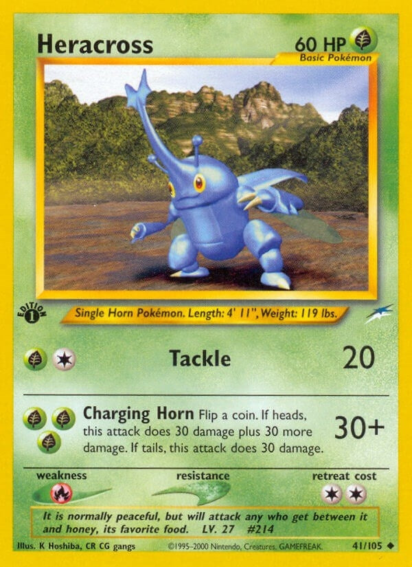 Image for Heracross (041/105) (Neo Destiny) (N4) - Pokemon