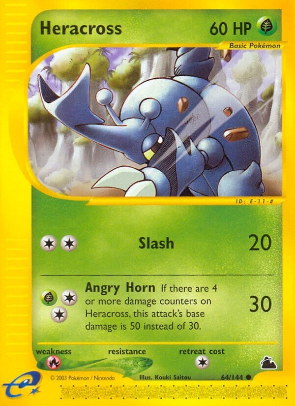 Image for Heracross (064/144) (Skyridge) (SK) - Pokemon