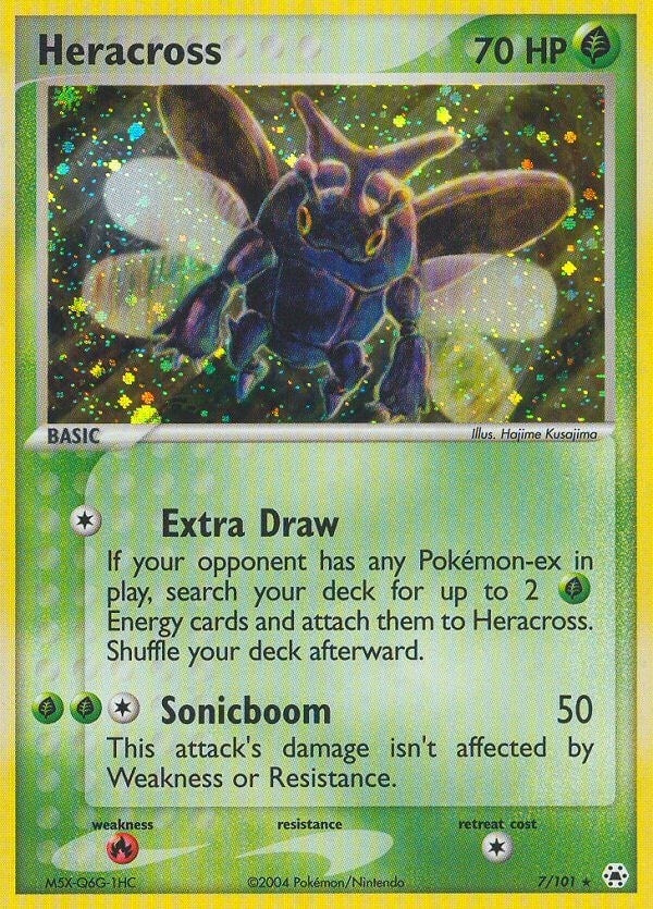 Image for Heracross (7/101) (EX Hidden Legends) (HL) - Pokemon