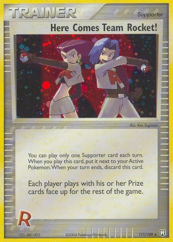 Image for Here Comes Team Rocket! (111/109) (EX Team Rocket Returns) (RR) - Pokemon