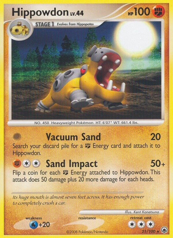 Image for Hippowdon (21/100) (Majestic Dawn) (MD) - Pokemon
