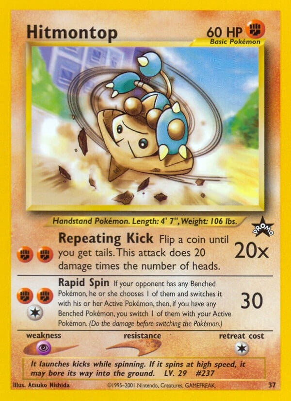 Image for Hitmontop (37/53) (WoTC Promo) (PR) - Pokemon