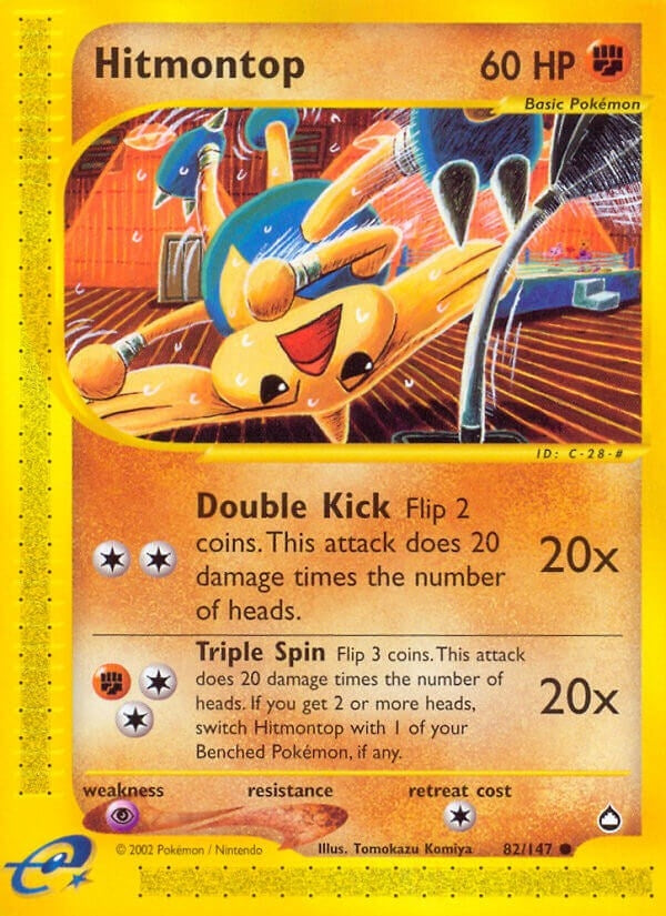 Image for Hitmontop (082/147) (Aquapolis) (AQ) - Pokemon