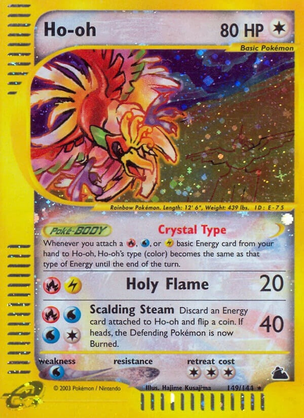 Image for Ho-oh (149/144) (Skyridge) (SK) - Pokemon
