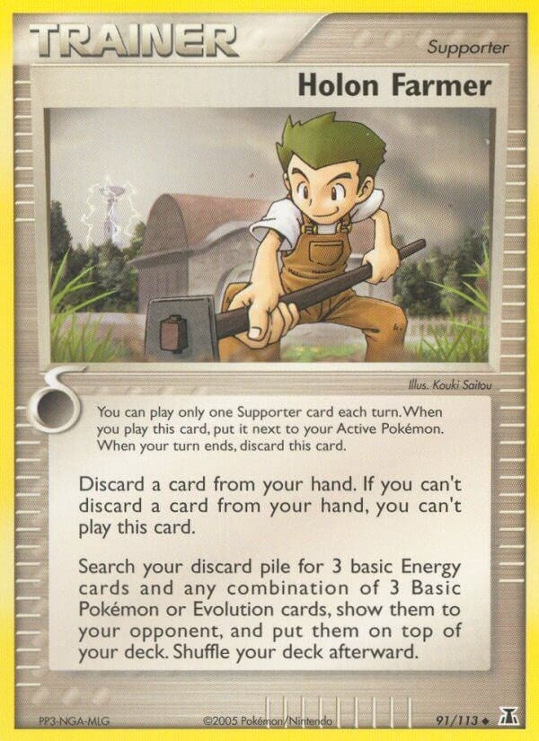 Image for Holon Farmer (91/113) (EX Delta Species) (DS) - Pokemon