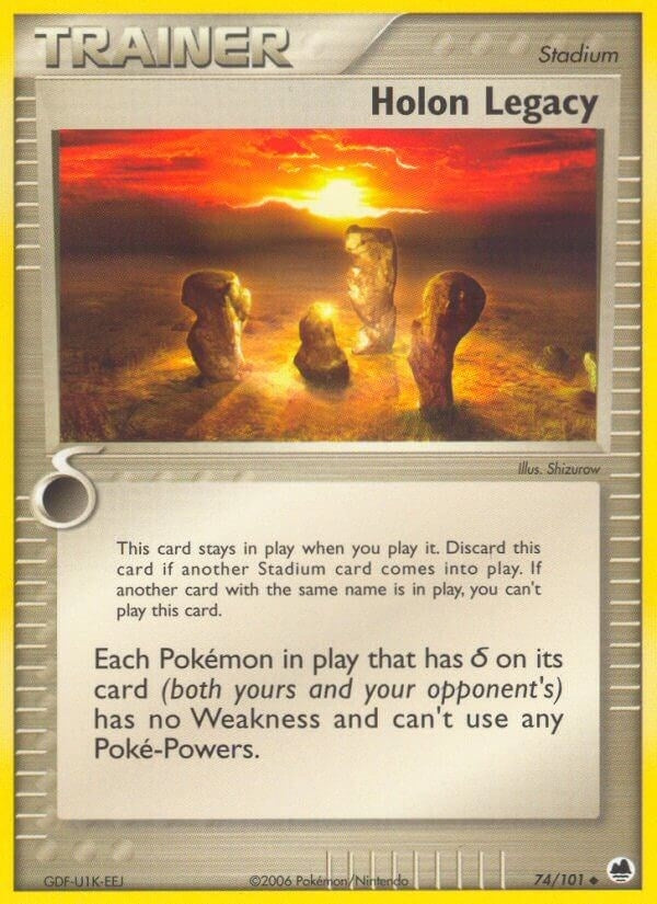 Image for Holon Legacy (74/101) (EX Dragon Frontiers) (DF) - Pokemon