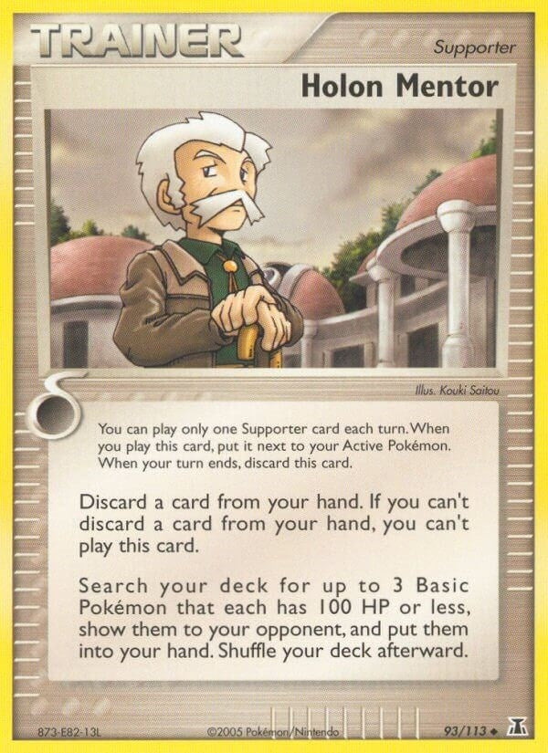 Image for Holon Mentor (93/113) (EX Delta Species) (DS) - Pokemon