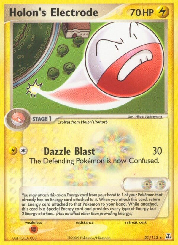 Image for Holon's Electrode (21/113) (EX Delta Species) (DS) - Pokemon