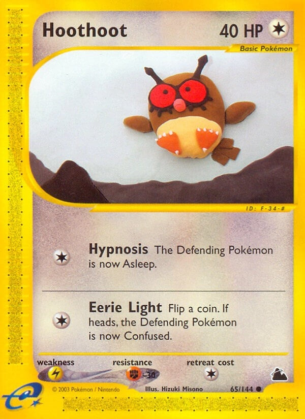 Image for Hoothoot (065/144) (Skyridge) (SK) - Pokemon