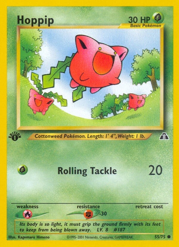 Image for Hoppip (55/75) (Neo Discovery) (N2) - Pokemon