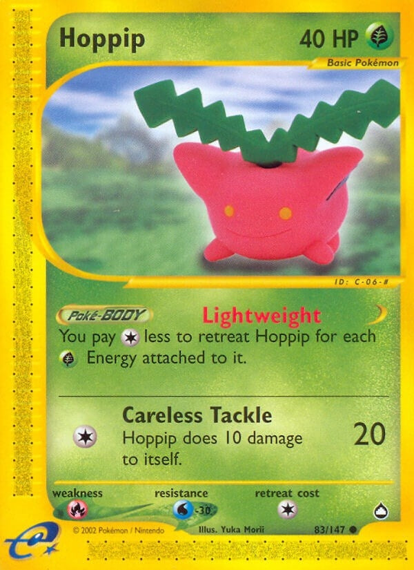 Image for Hoppip (083/147) (Aquapolis) (AQ) - Pokemon