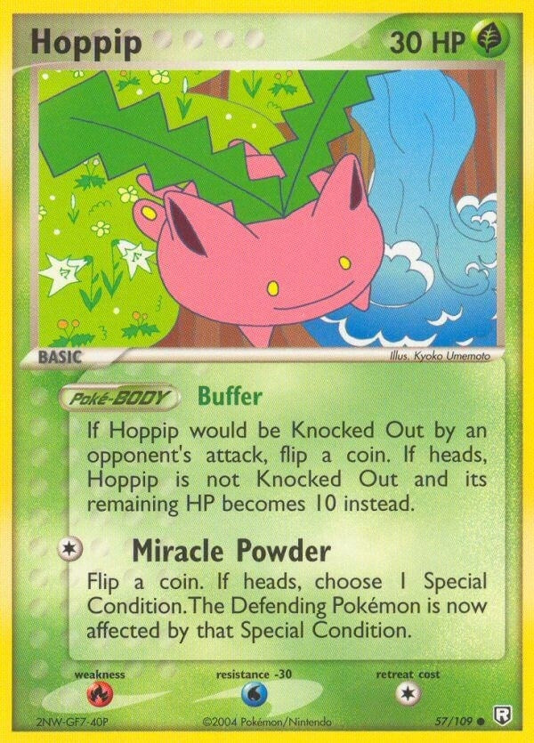 Image for Hoppip (57/109) (EX Team Rocket Returns) (RR) - Pokemon