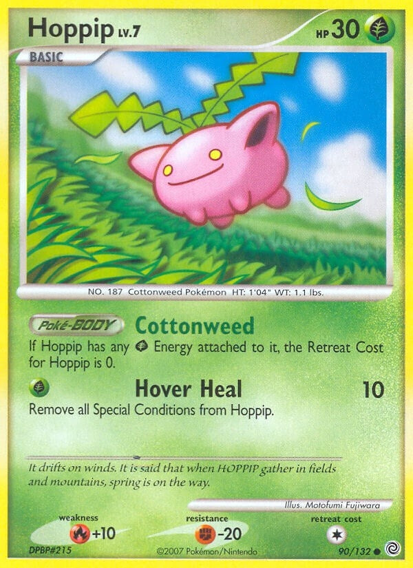 Image for Hoppip (90/132) (Secret Wonders) (SW) - Pokemon