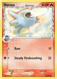 Image for Horsea (Delta Species) (66/110) (EX Holon Phantoms) (HP) - Pokemon