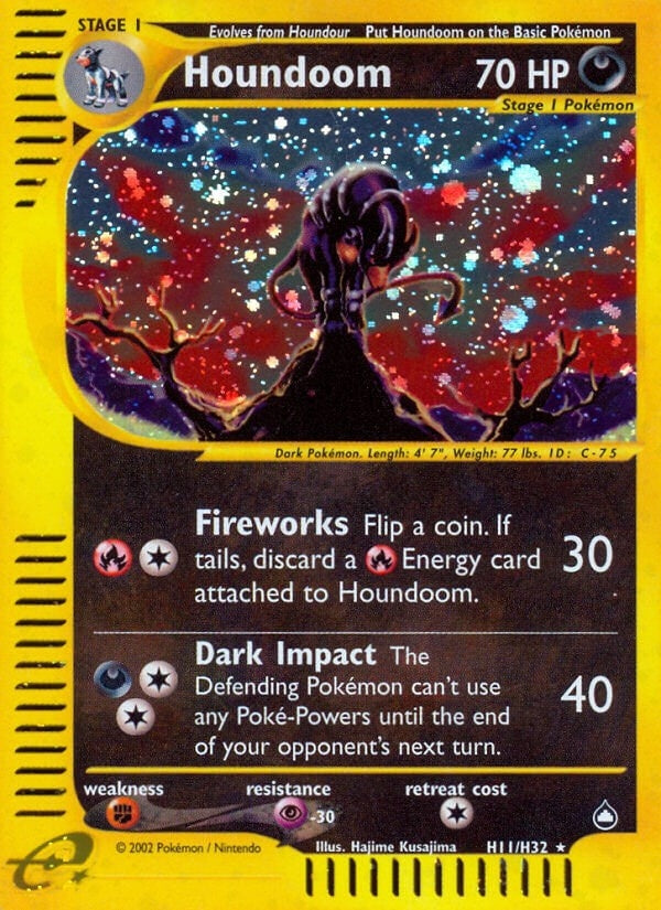Image for Houndoom (H11) (H11/H32) (Aquapolis) (AQ) - Pokemon