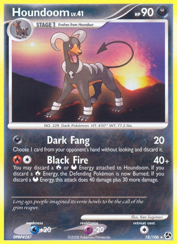 Image for Houndoom (18/106) (Great Encounters) (GE) - Pokemon