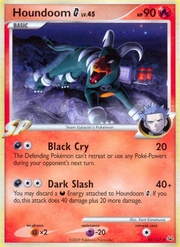 Image for Houndoom G (50/127) (Platinum) (PL) - Pokemon