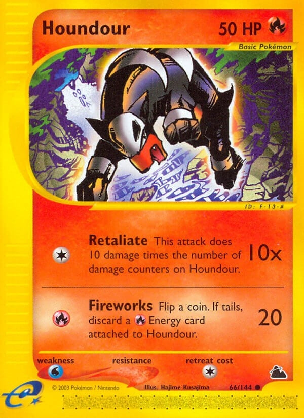 Image for Houndour (066/144) (Skyridge) (SK) - Pokemon