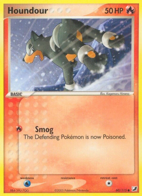 Image for Houndour (60/115) (EX Unseen Forces) (UF) - Pokemon