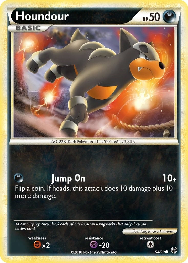 Image for Houndour (54) (54/90) (Undaunted) (UD) - Pokemon