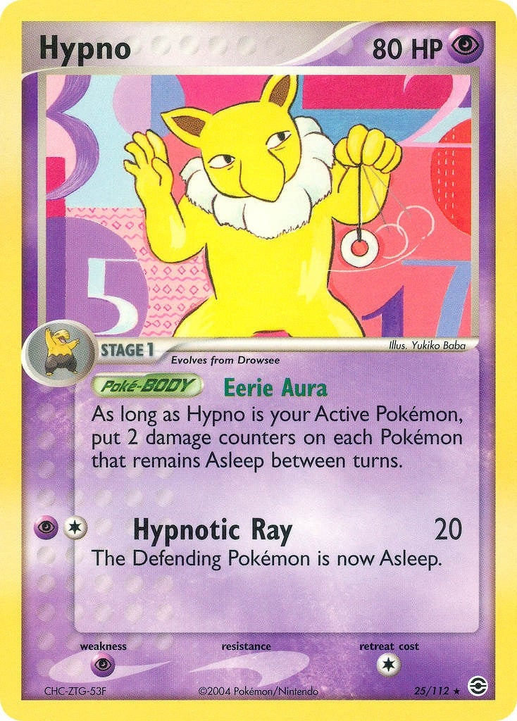 Image for Hypno (25/112) (EX FireRed & LeafGreen) (RG) - Pokemon