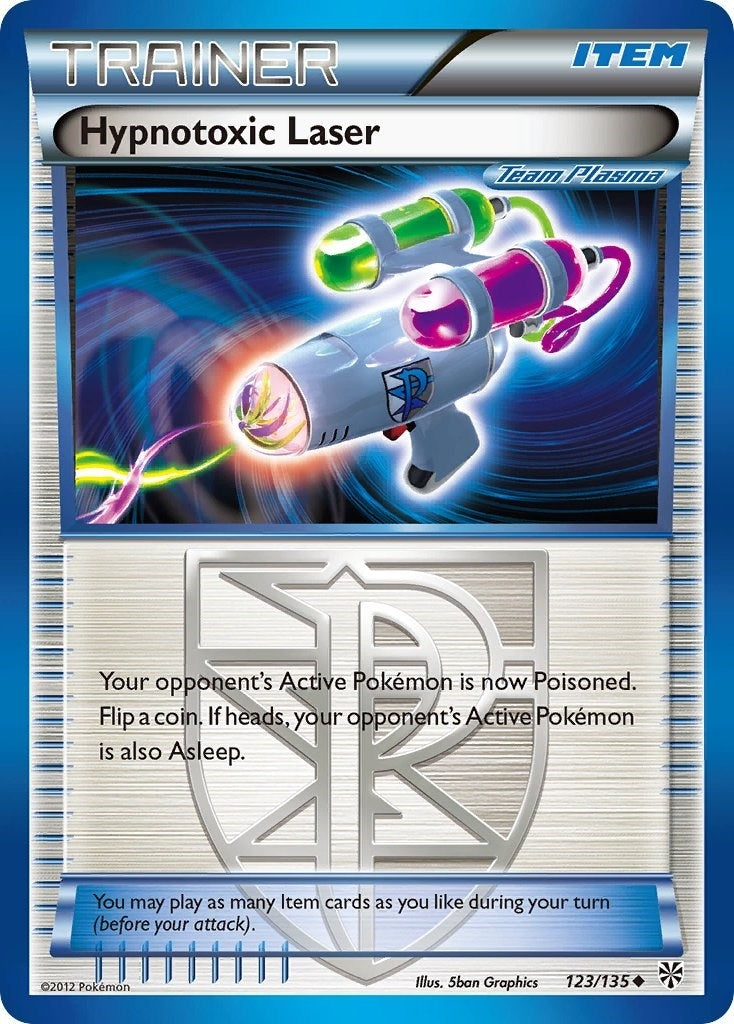 Image for Hypnotoxic Laser (Team Plasma) (123/135) (Plasma Storm) (PLS) - Pokemon
