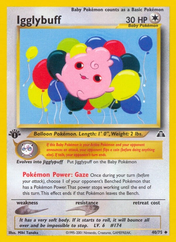 Image for Igglybuff (40/75) (Neo Discovery) (N2) - Pokemon