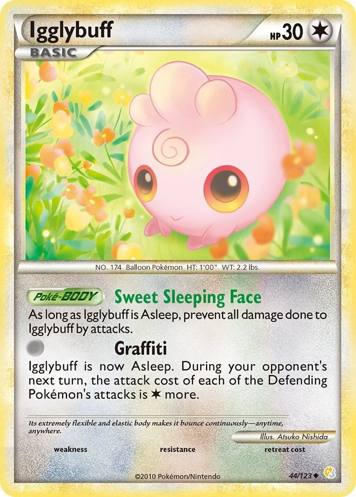 Image for Igglybuff (44/123) (HeartGold SoulSilver) (HS) - Pokemon