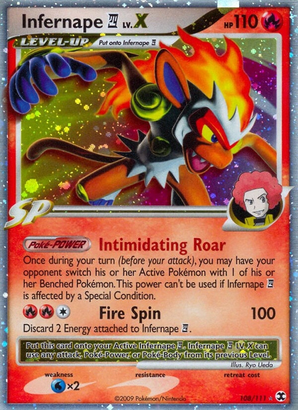Image for Infernape E4 Lv.X (108/111) (Rising Rivals) (RR) - Pokemon