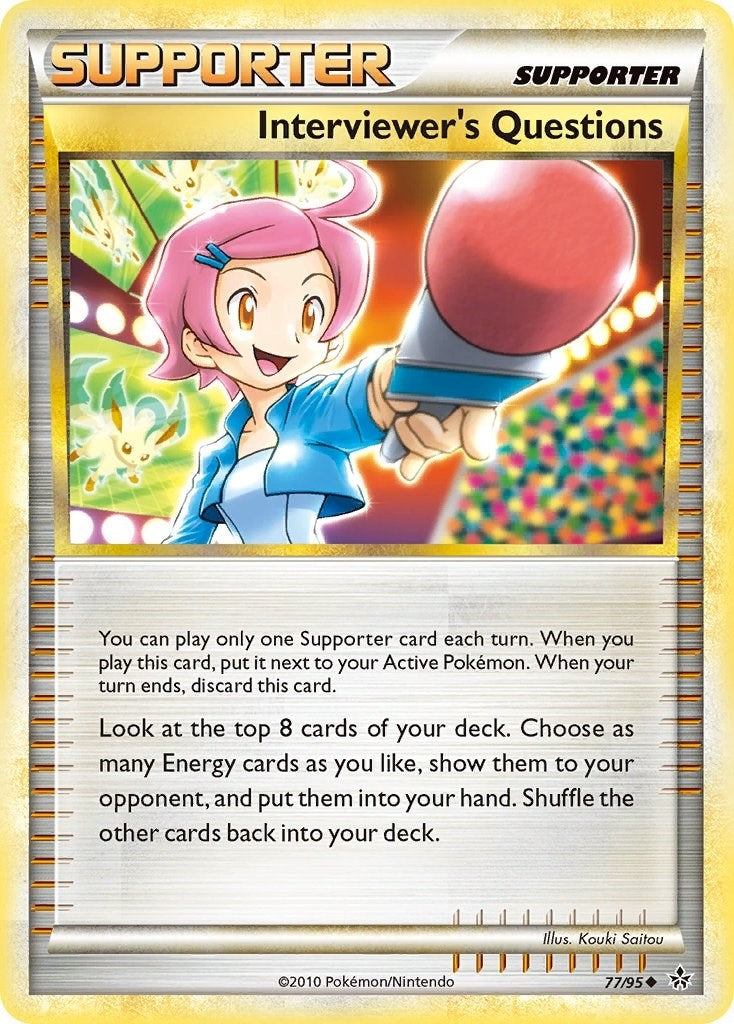 Image for Interviewer's Questions (77/95) (Unleashed) (UL) - Pokemon