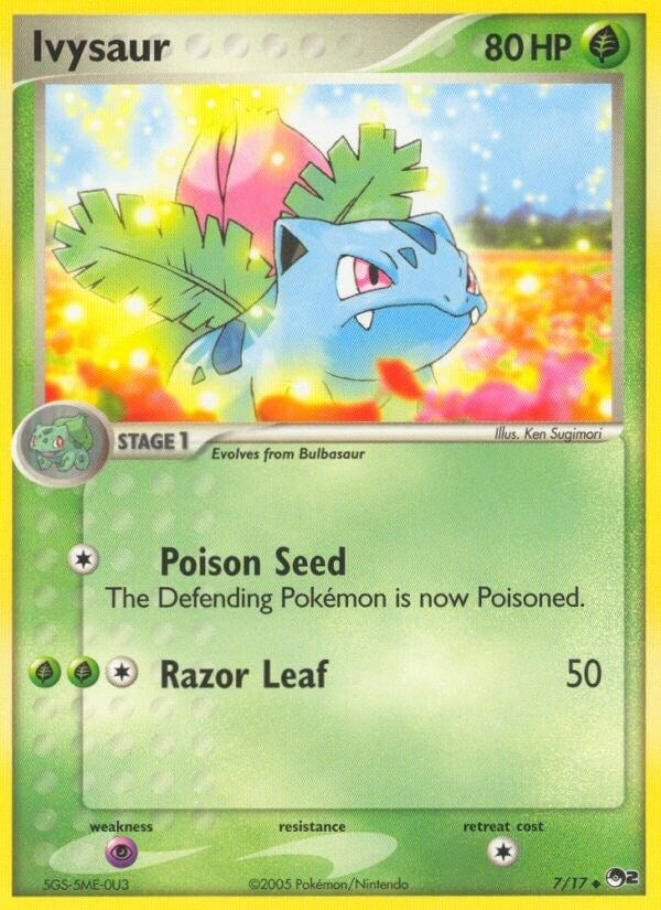 Image for Ivysaur (007/017) (POP Series 2) (POP) - Pokemon