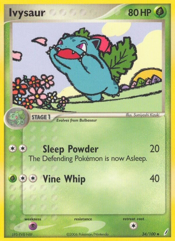 Image for Ivysaur (34/100) (EX Crystal Guardians) (CG) - Pokemon