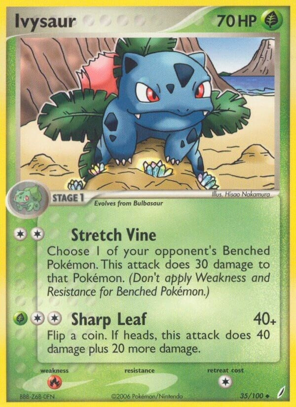 Image for Ivysaur (35/100) (EX Crystal Guardians) (CG) - Pokemon