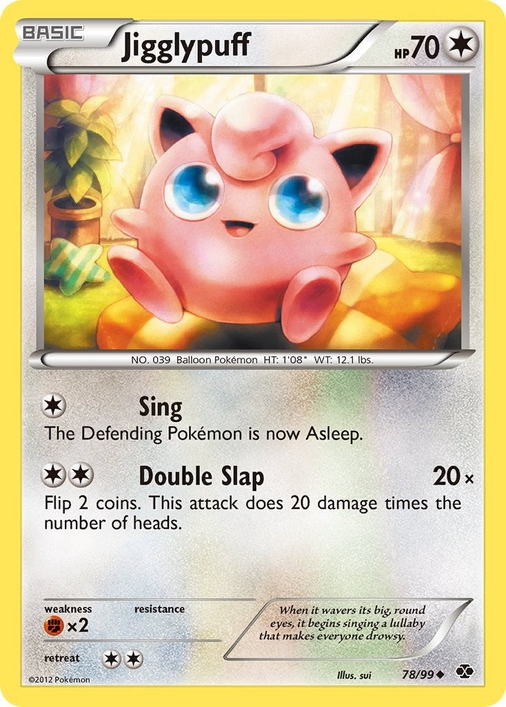 Image for Jigglypuff (78/99) (Next Destinies) (NXD) - Pokemon