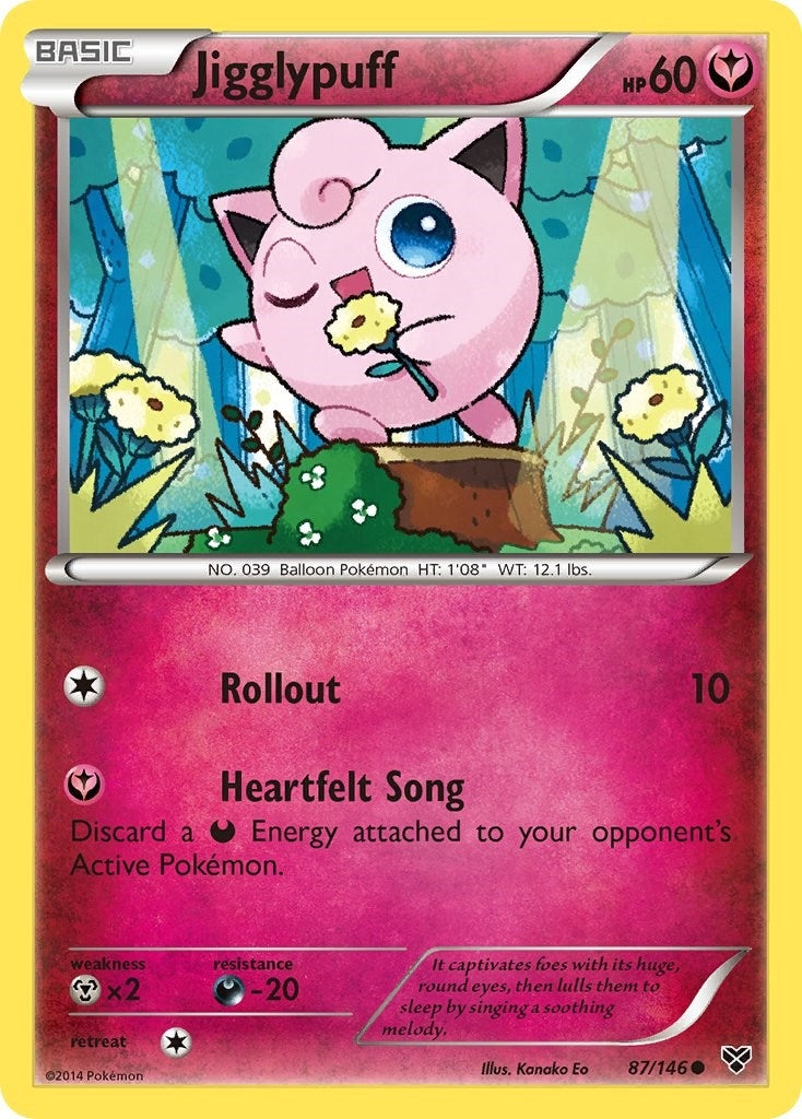 Image for Jigglypuff (87) (87/146) (XY Base Set) (XY) - Pokemon
