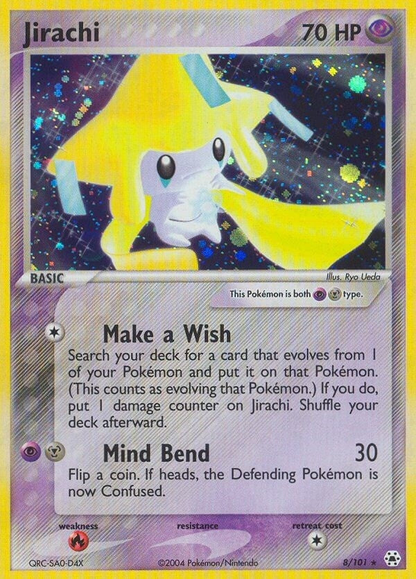 Image for Jirachi (8/101) (EX Hidden Legends) (HL) - Pokemon