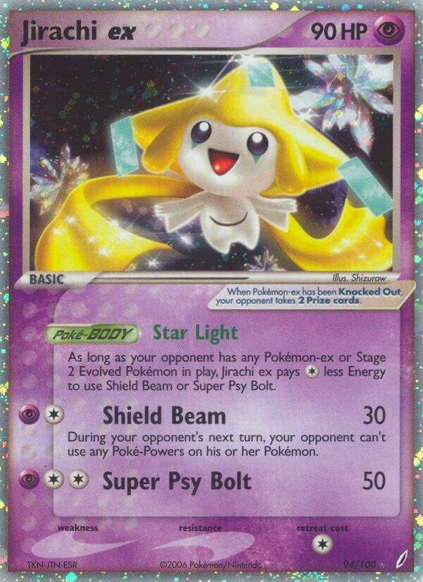 Image for Jirachi ex (94/100) (EX Crystal Guardians) (CG) - Pokemon