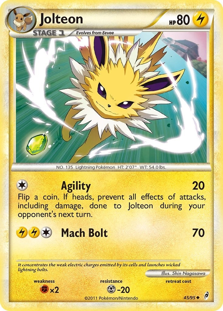 Image for Jolteon (45/95) (Call of Legends) (CL) - Pokemon