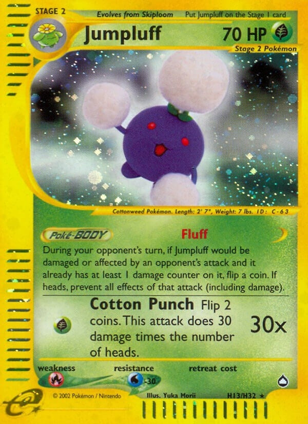 Image for Jumpluff (H13) (H13/H32) (Aquapolis) (AQ) - Pokemon