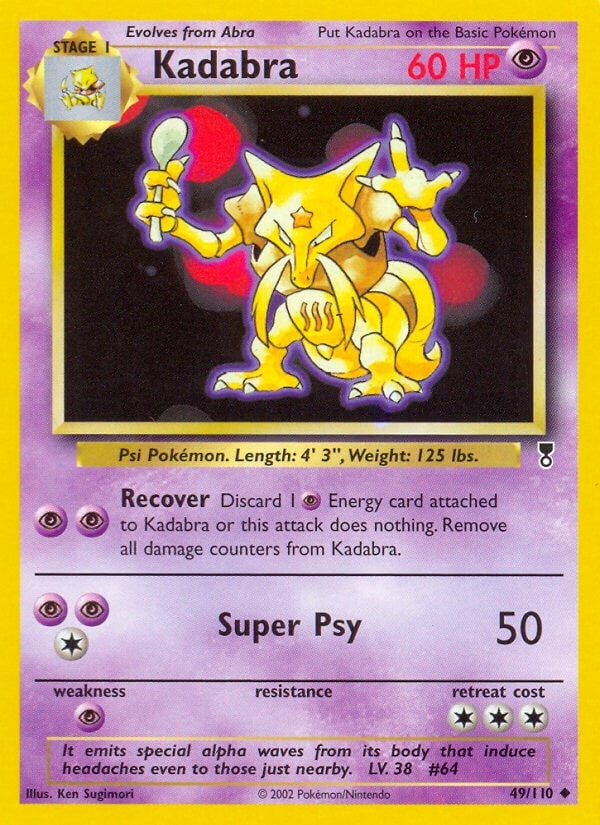 Image for Kadabra (049/110) (Legendary Collection) (LC) - Pokemon