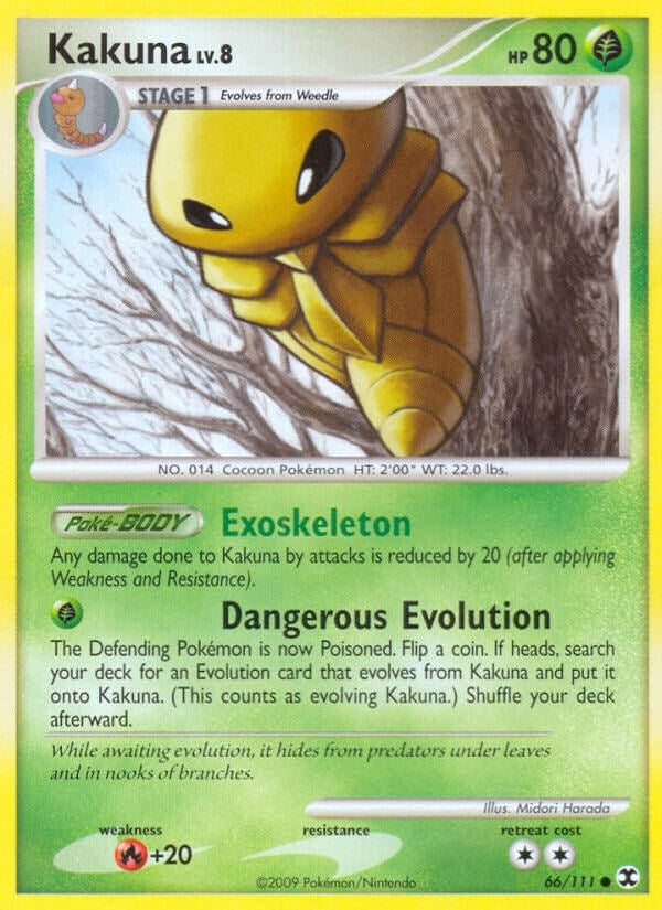 Image for Kakuna (66/111) (Rising Rivals) (RR) - Pokemon