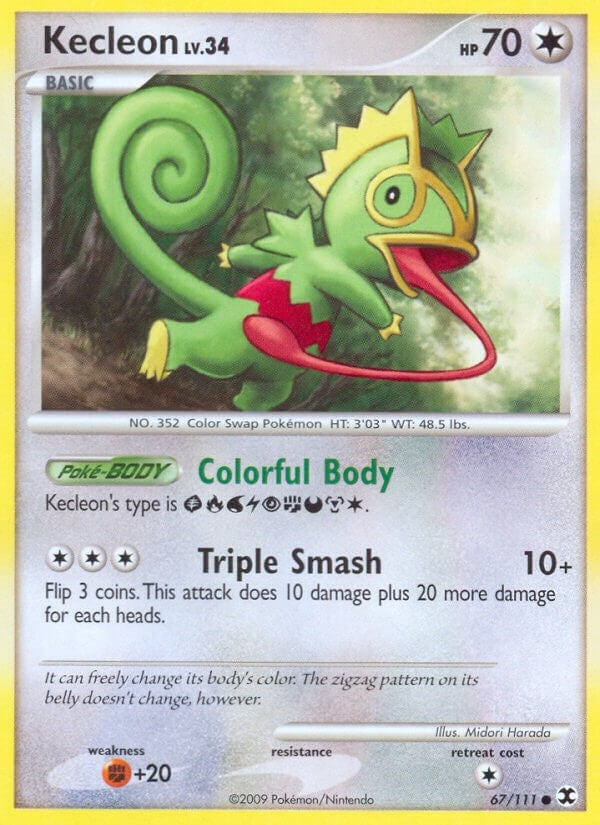 Image for Kecleon (67/111) (Rising Rivals) (RR) - Pokemon